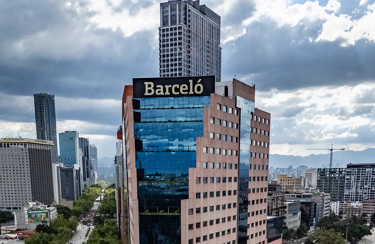 Hotel Barceló México Reforma, sede de CEO Masterplan, sobre Paseo de la Reforma