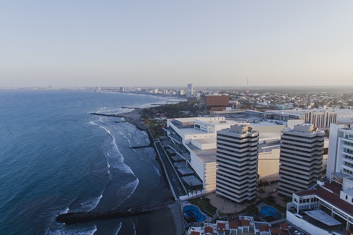 Costa y zona hotelera de Boca del Río, Veracruz